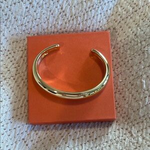 Elegant Gold-Tone Cuff Bracelet